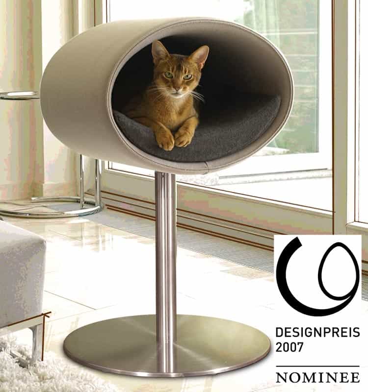 Unique cat scratcher RONDO Stand felt