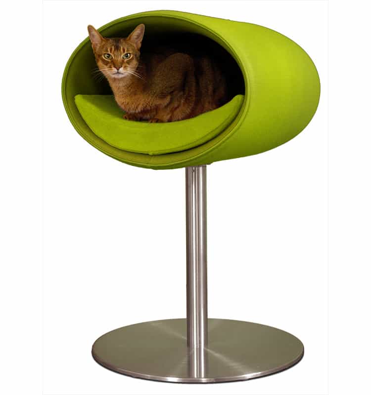Unique cat scratcher RONDO Stand felt