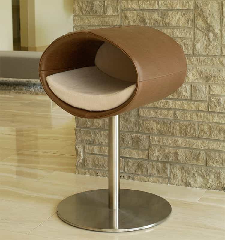 Design cat tree RONDO Stand Leather