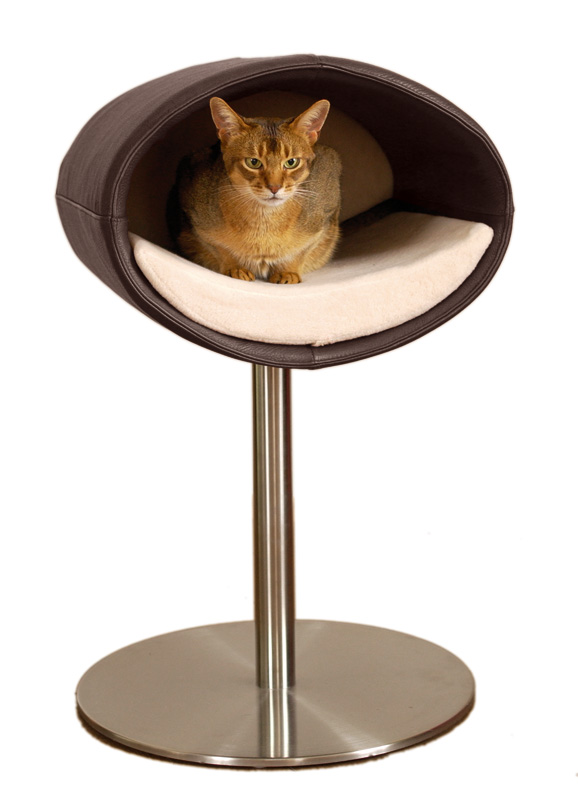 Design cat tree RONDO Stand Leather
