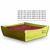 Dog bed with cushion BOWL