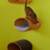 Wall mounted cat bed RONDO Wall Rattan