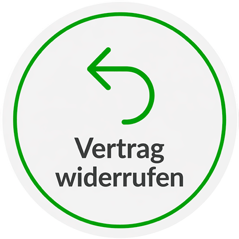 Vertrag widerrufen