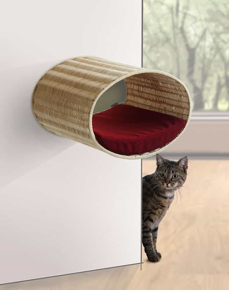 Modern cat scratcher Rondo, a unique cat condo tree and ...