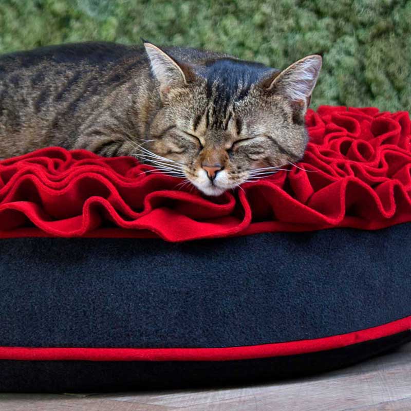 Round cat cushion Lounge ROSE