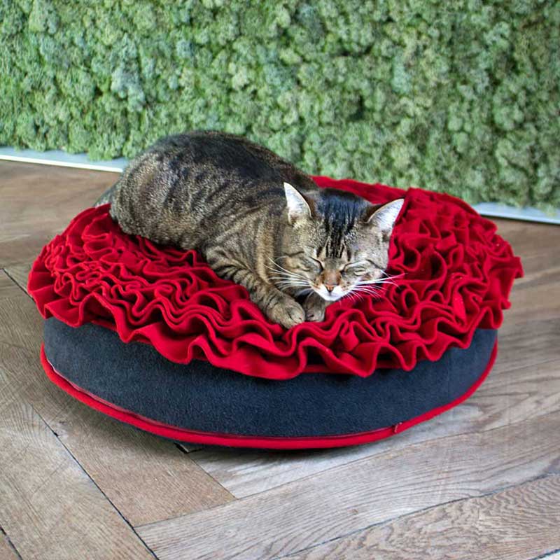 Round cat cushion Lounge ROSE