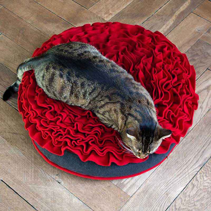 Round cat cushion Lounge ROSE