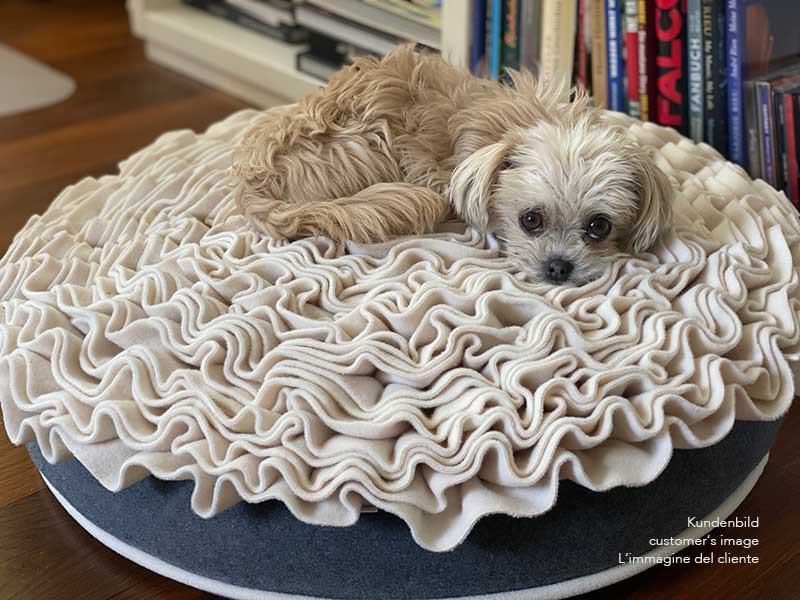Round dog cushion Lounge ROSE