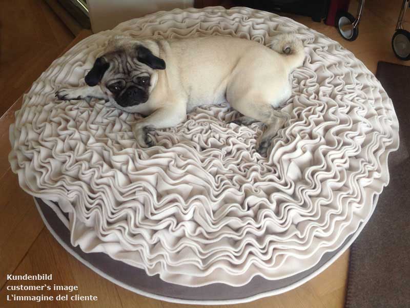 Round dog cushion Lounge ROSE