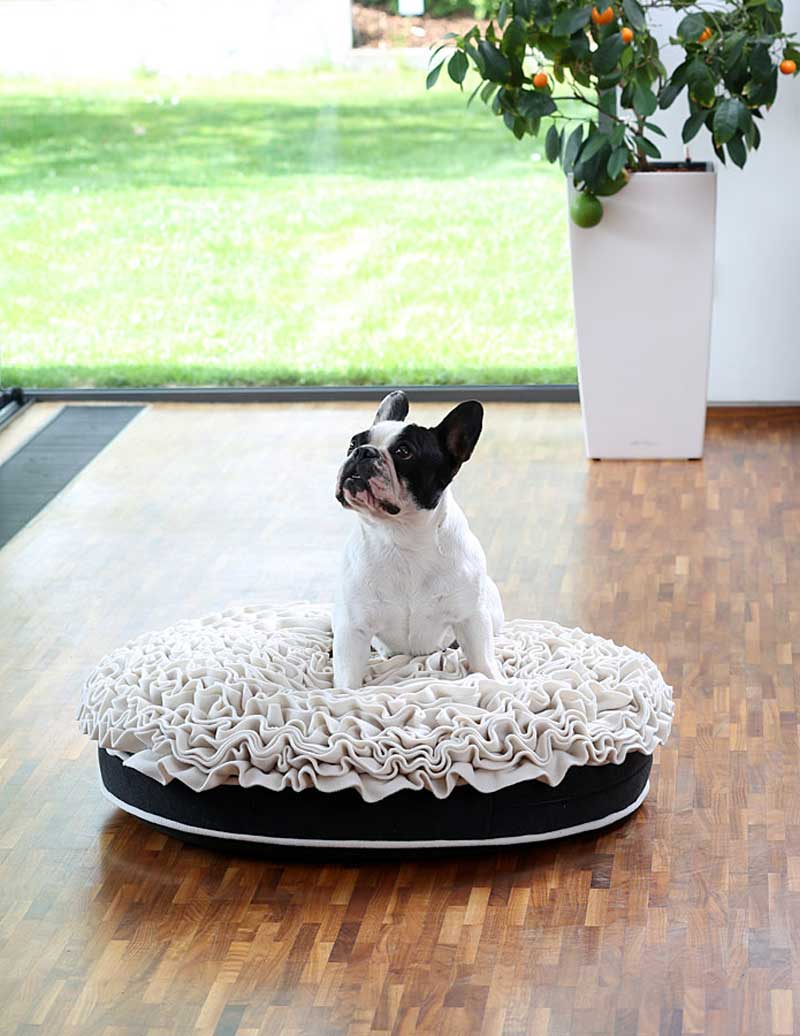 Round dog cushion Lounge ROSE