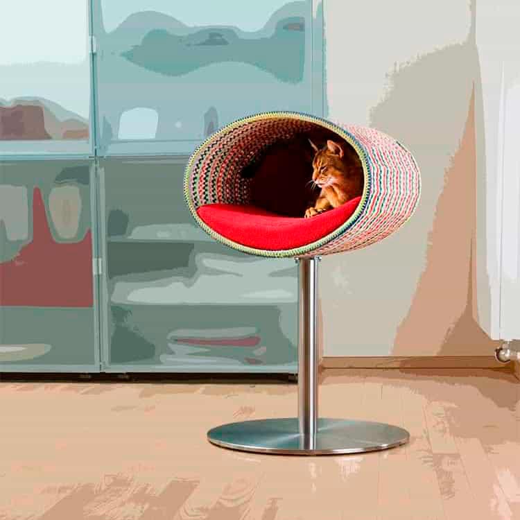 Classy cat tree RONDO Stand Crochet