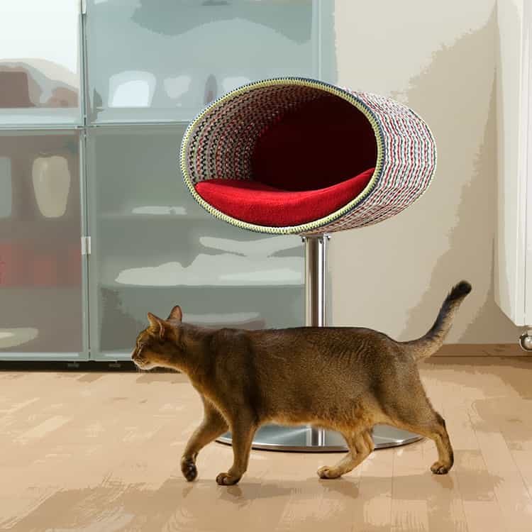 Classy cat tree RONDO Stand Crochet