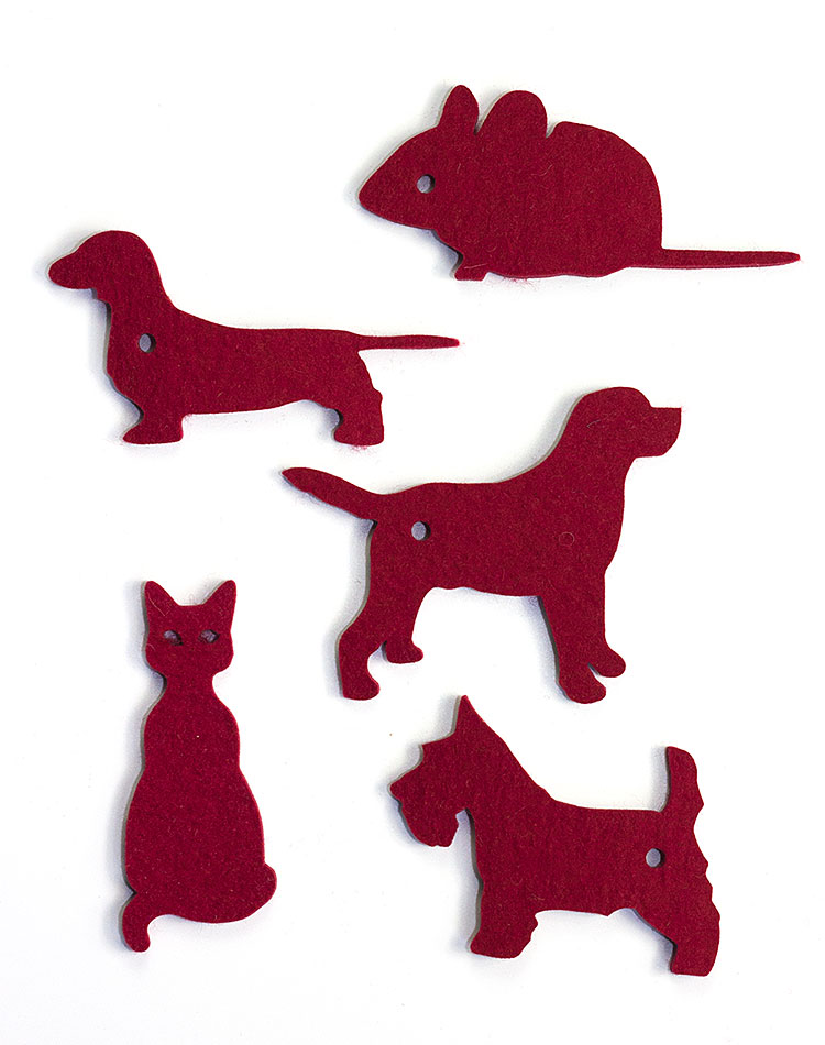 KATZENSPIELZEUG aus Filz