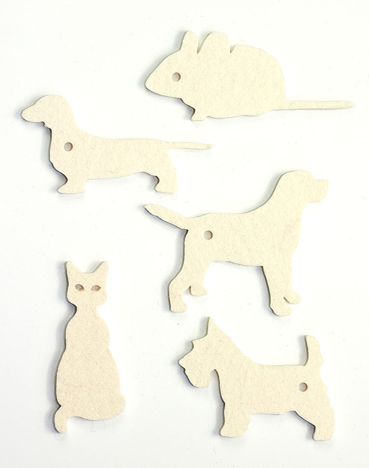 KATZENSPIELZEUG aus Filz