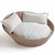 Leather dog basket MILA
