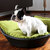 Leather dog basket MILA