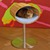 Design scratching post RONDO Stand Rattan