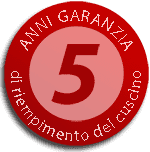 Garanzia di 5 anni Garanzia di 5 anni